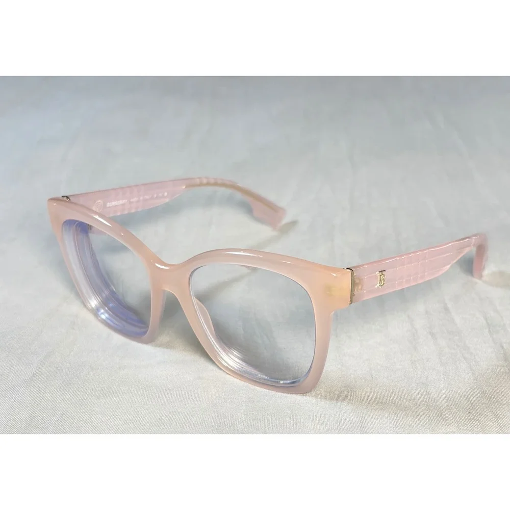 Burberry B 2363 3874 eyeglasses *frame only* Pink Cat Eye Women 53-17-140 Italy